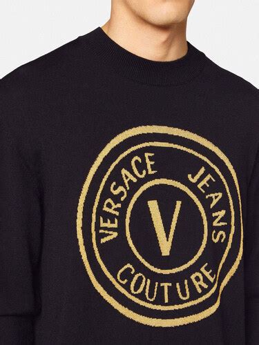 versus versace maglione uomo scritte gipponese|Maglioni e cardigan da uomo Versace .